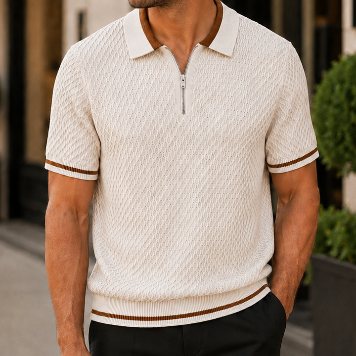 Santino Zip Polo