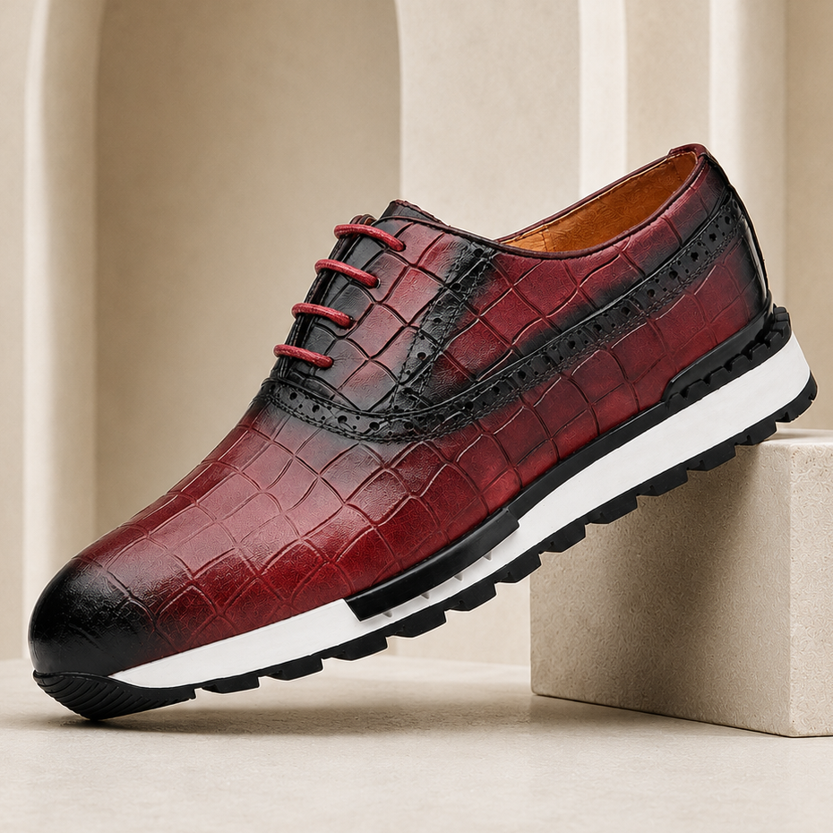 Montavelli Leather Sneakers