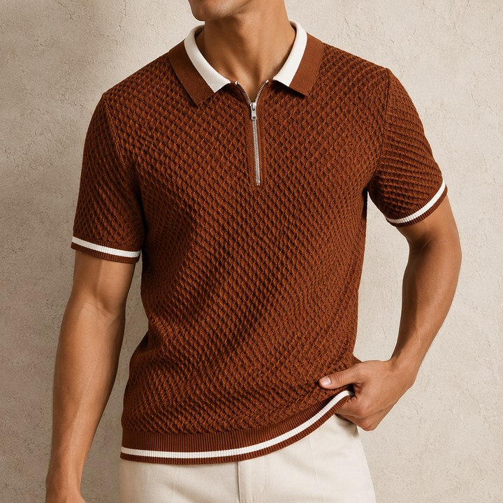 Santino Zip Polo