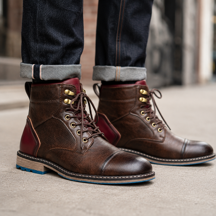 Caldwell Cap-Toe Boot
