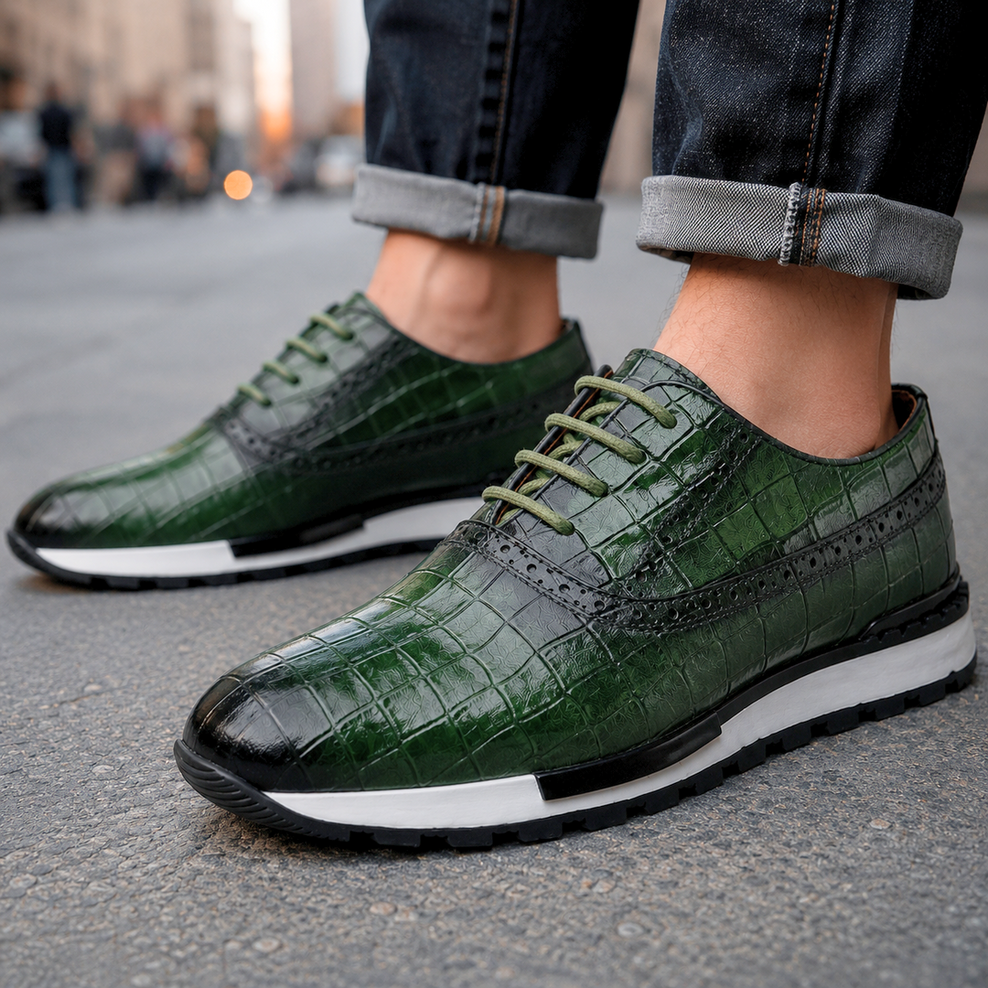Montavelli Leather Sneakers