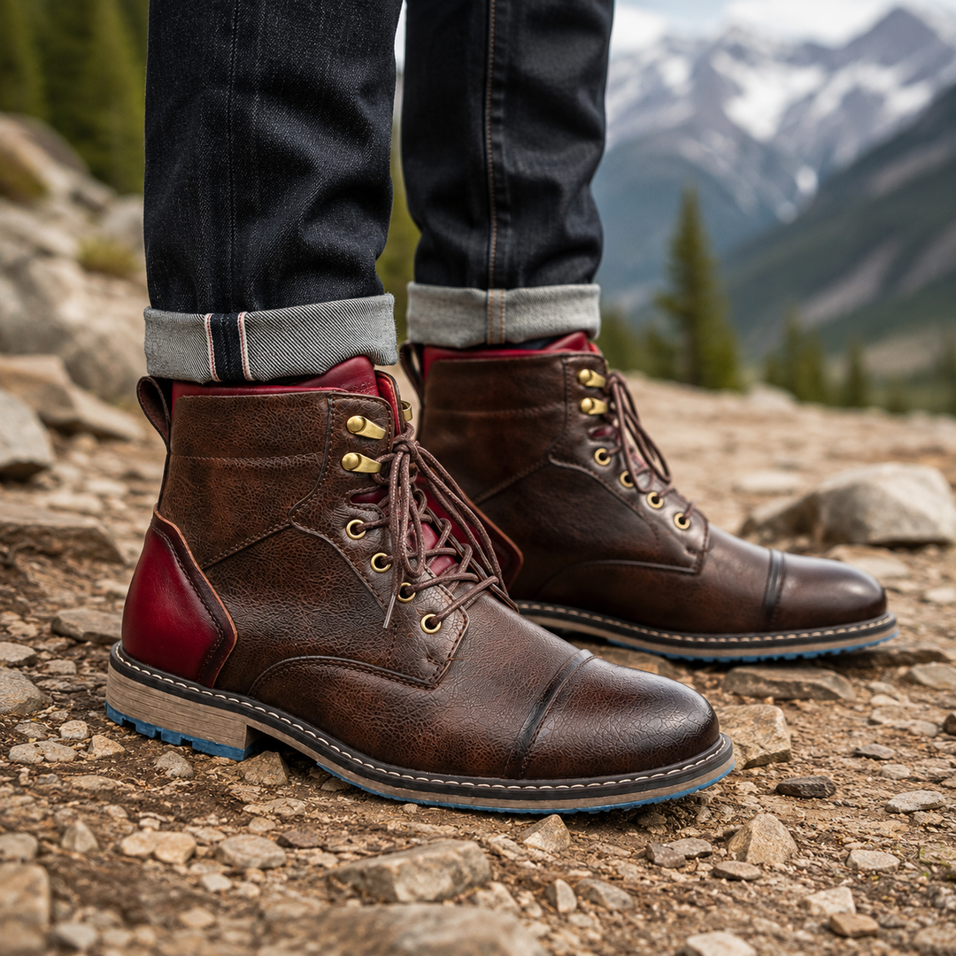 Caldwell Cap-Toe Boot
