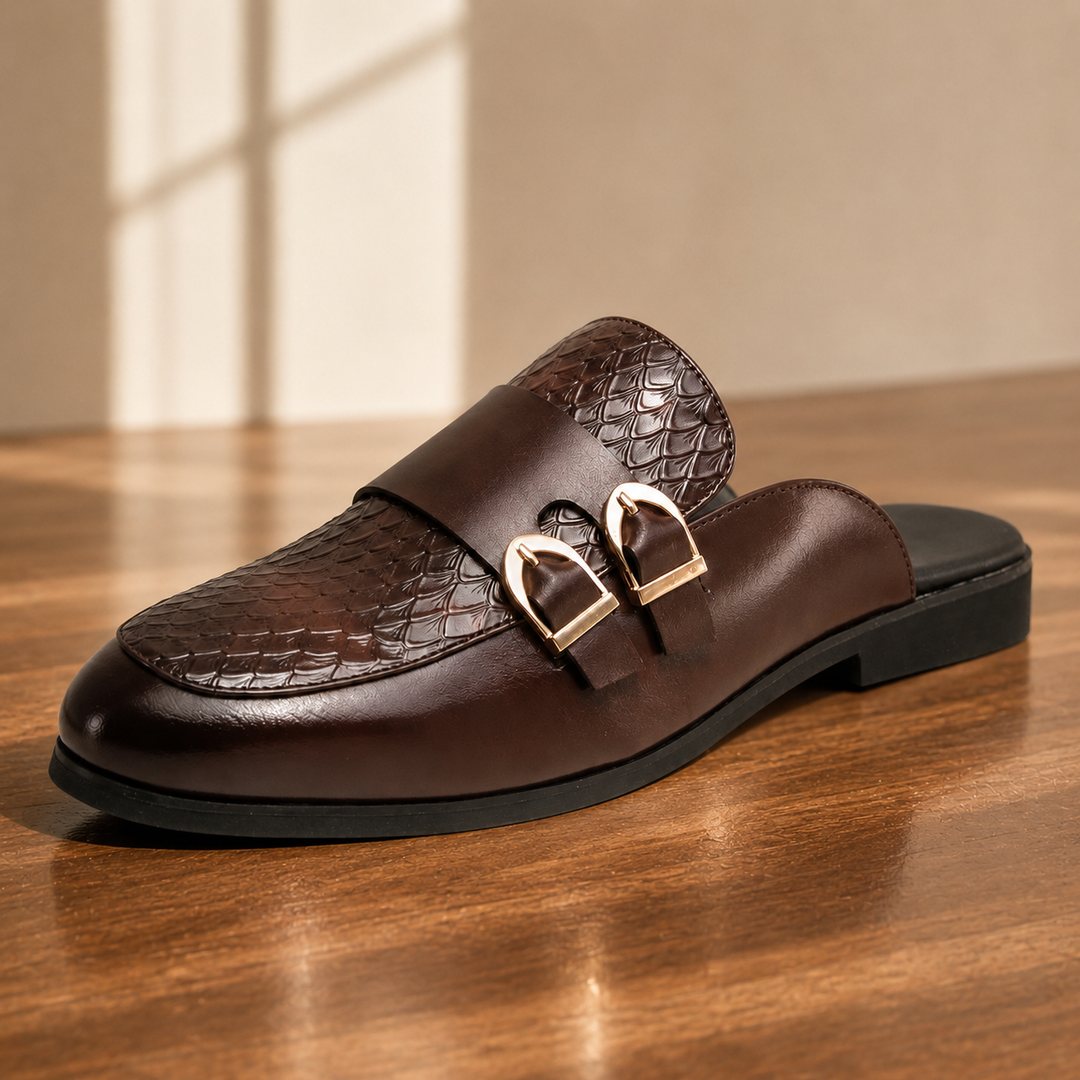 Moretti Leather Mules