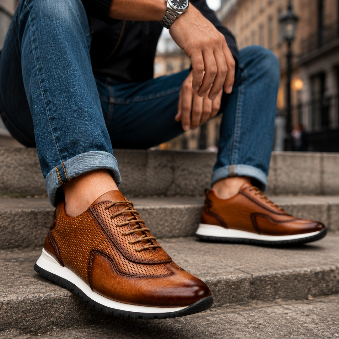 Nico Bellini Leather Sneakers