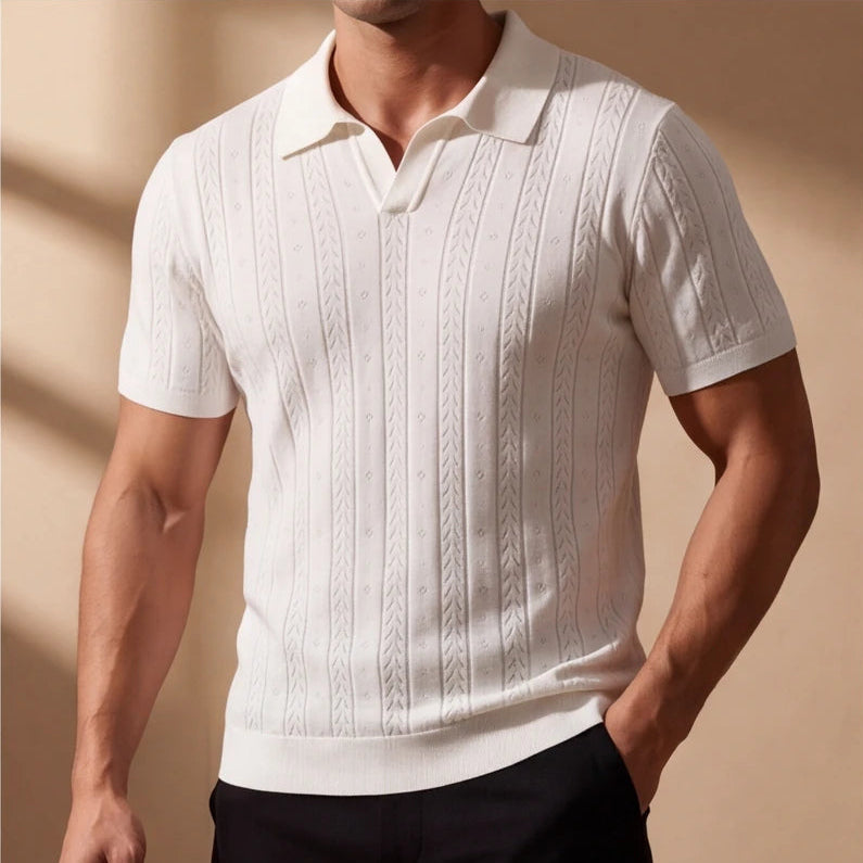 Carlo Cruz Ice Silk Polo