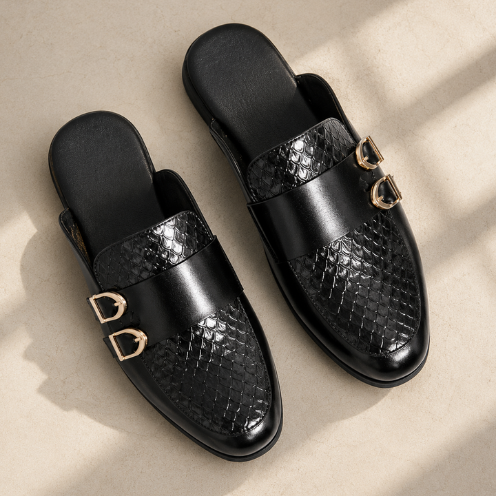 Moretti Leather Mules