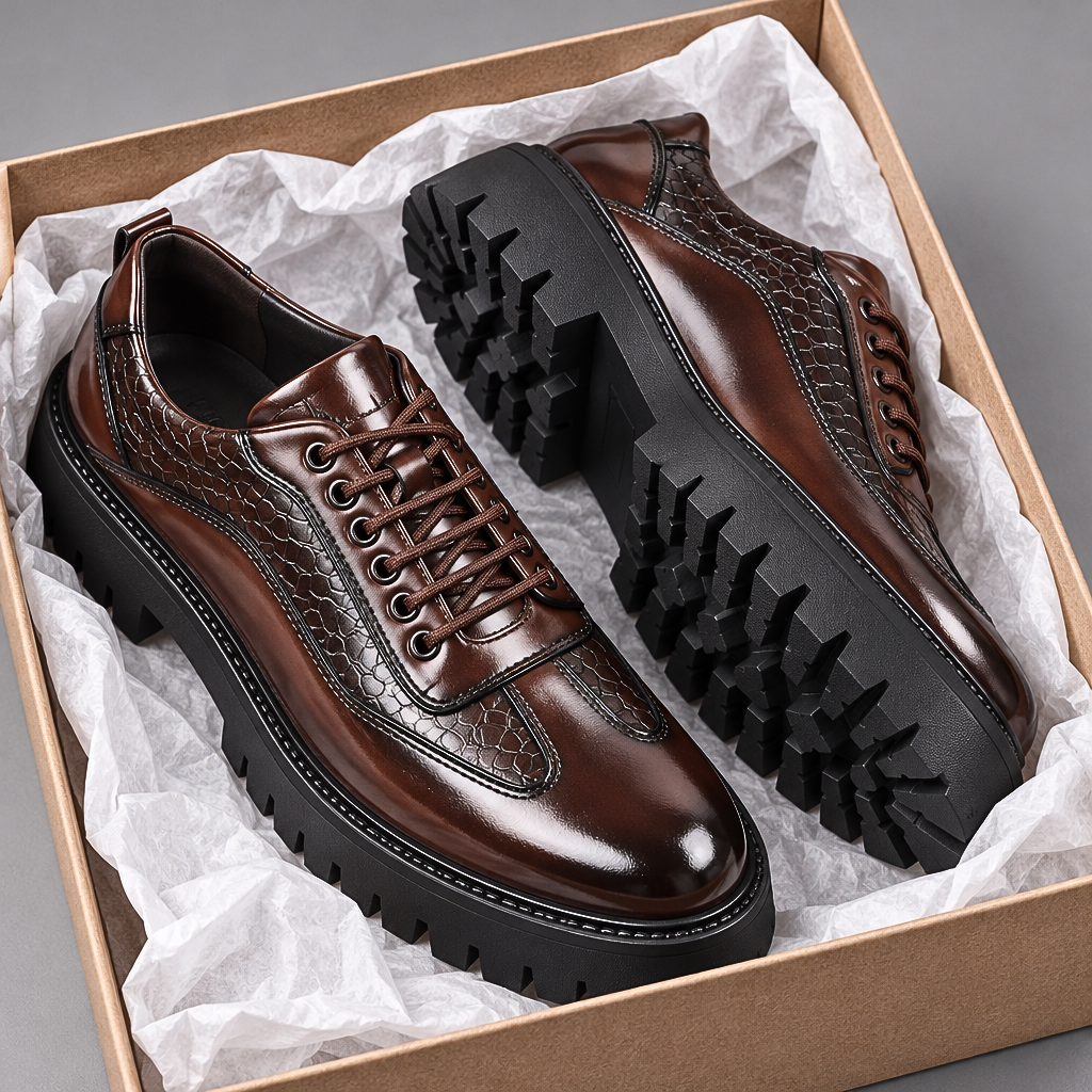 Moretti Leather Derbies