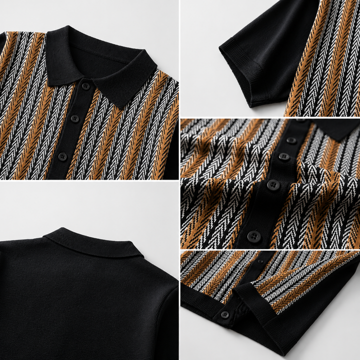 Lorenzo Button-Down Polo