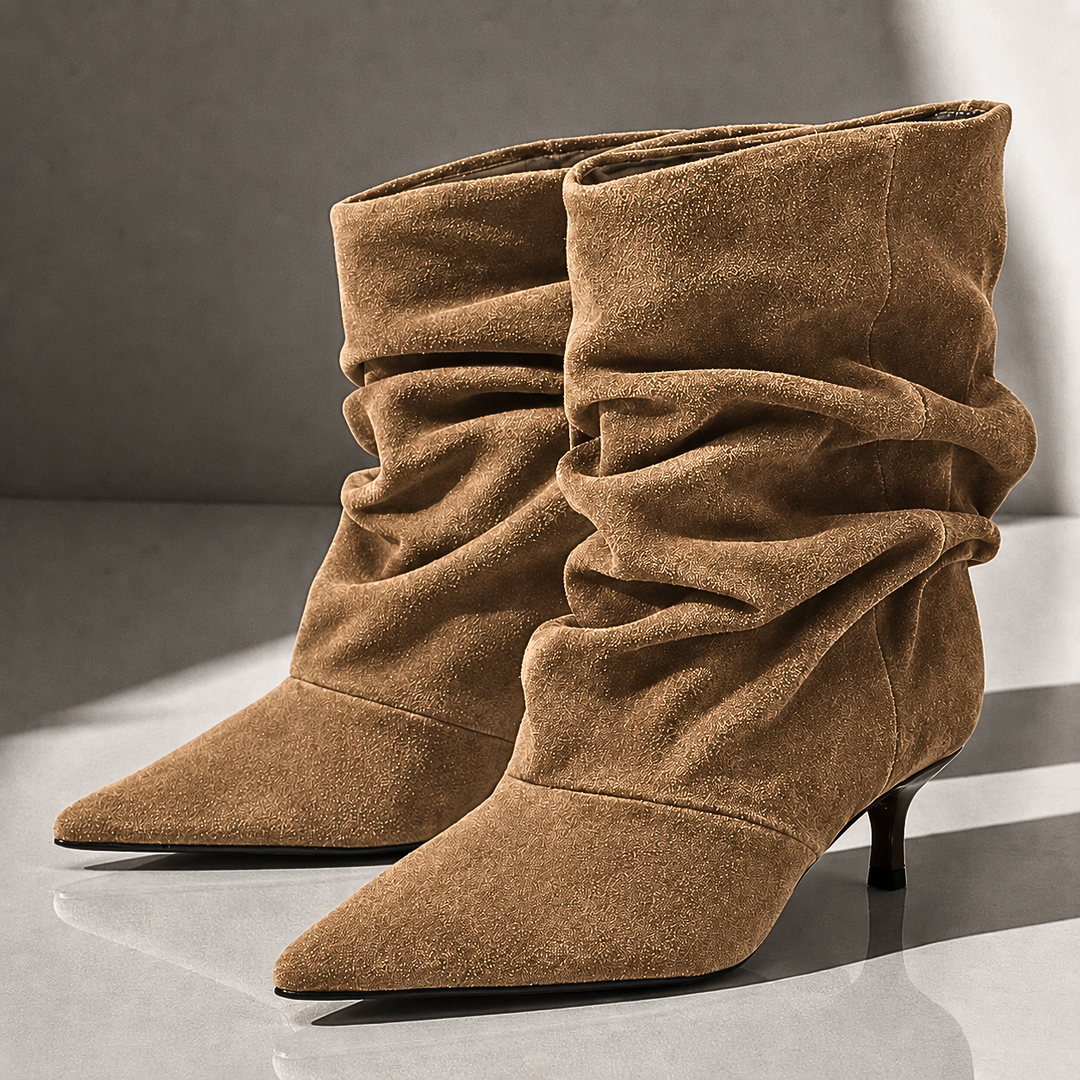 Marlowe Suede Slouch Boots