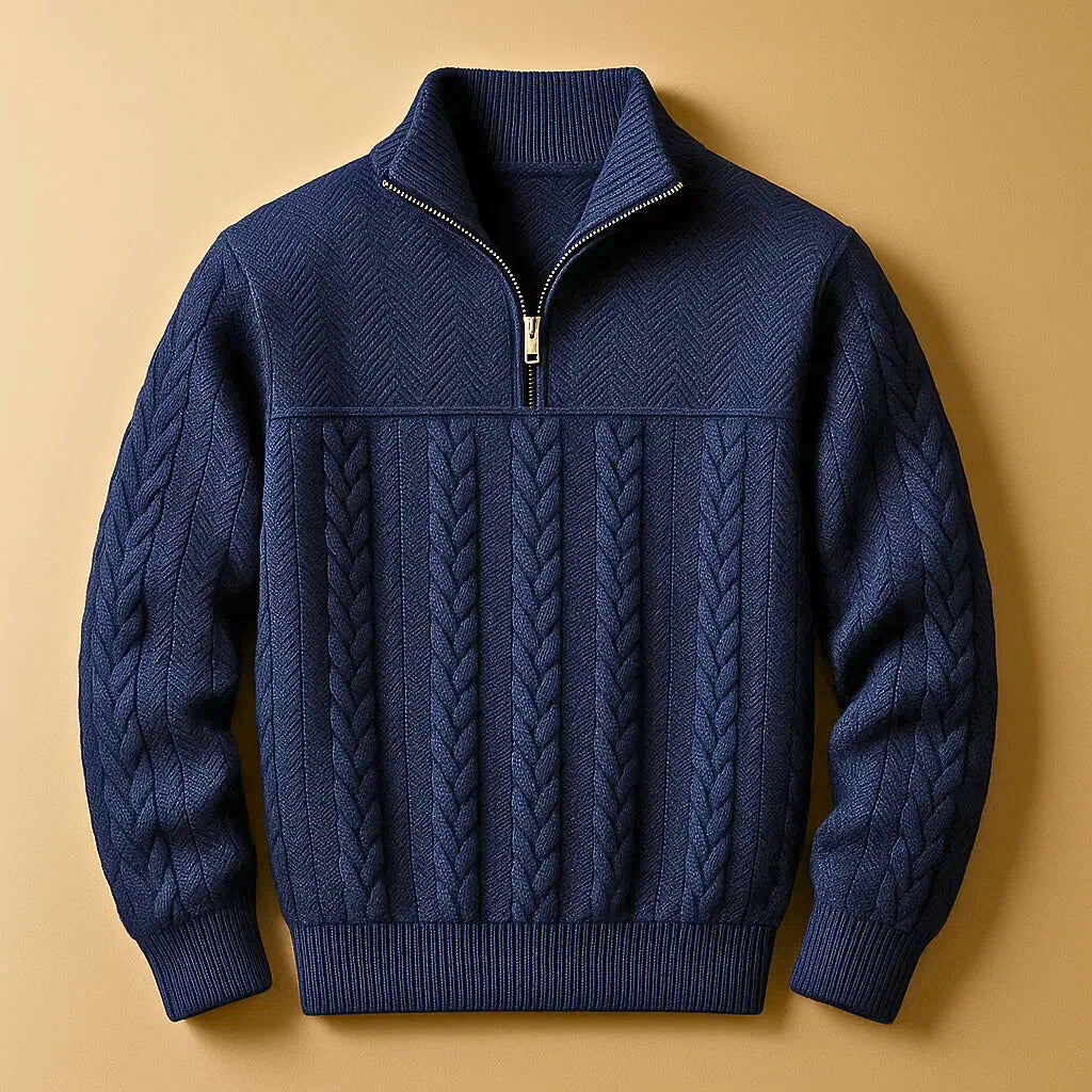 Hudson Jacquard Sweater