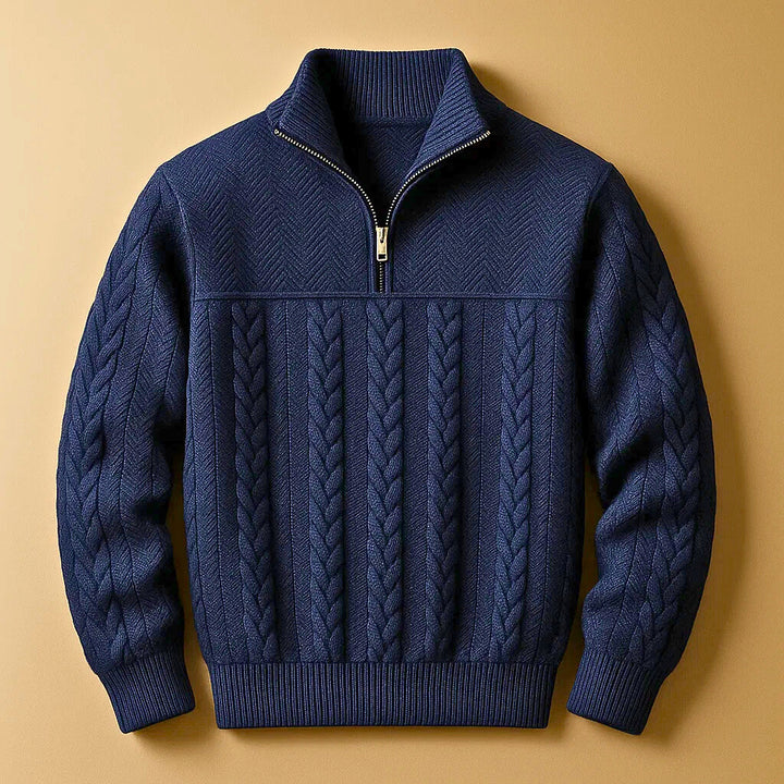 Hudson Jacquard Sweater