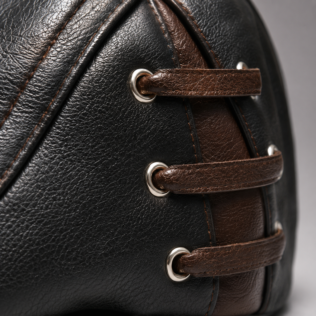 Corbin Leather Driving Cap