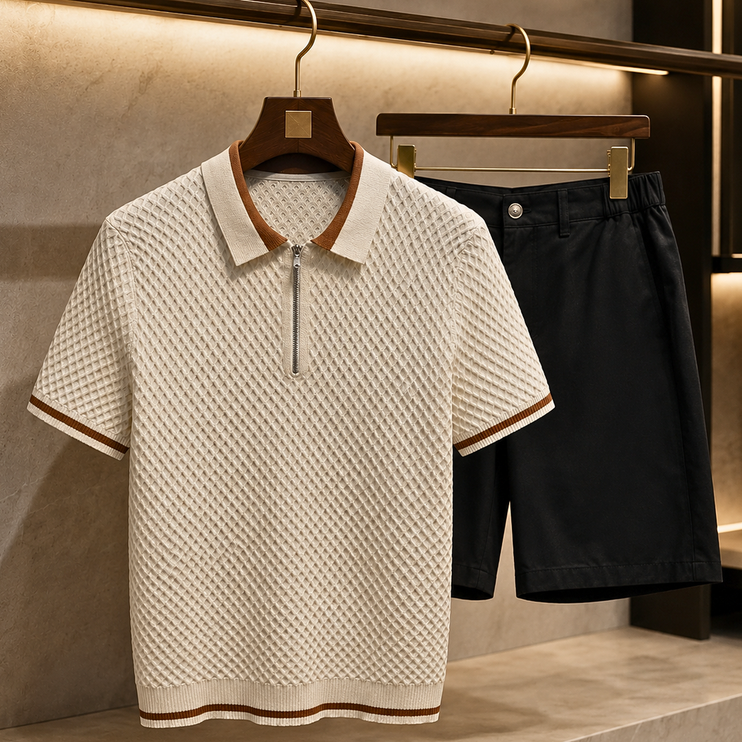 Santino Zip Polo