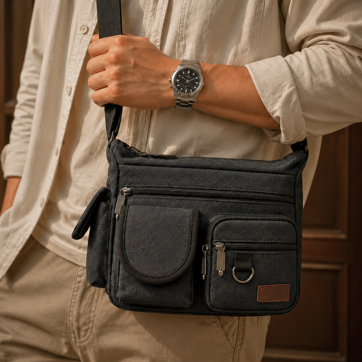 Carter Canvas Satchel