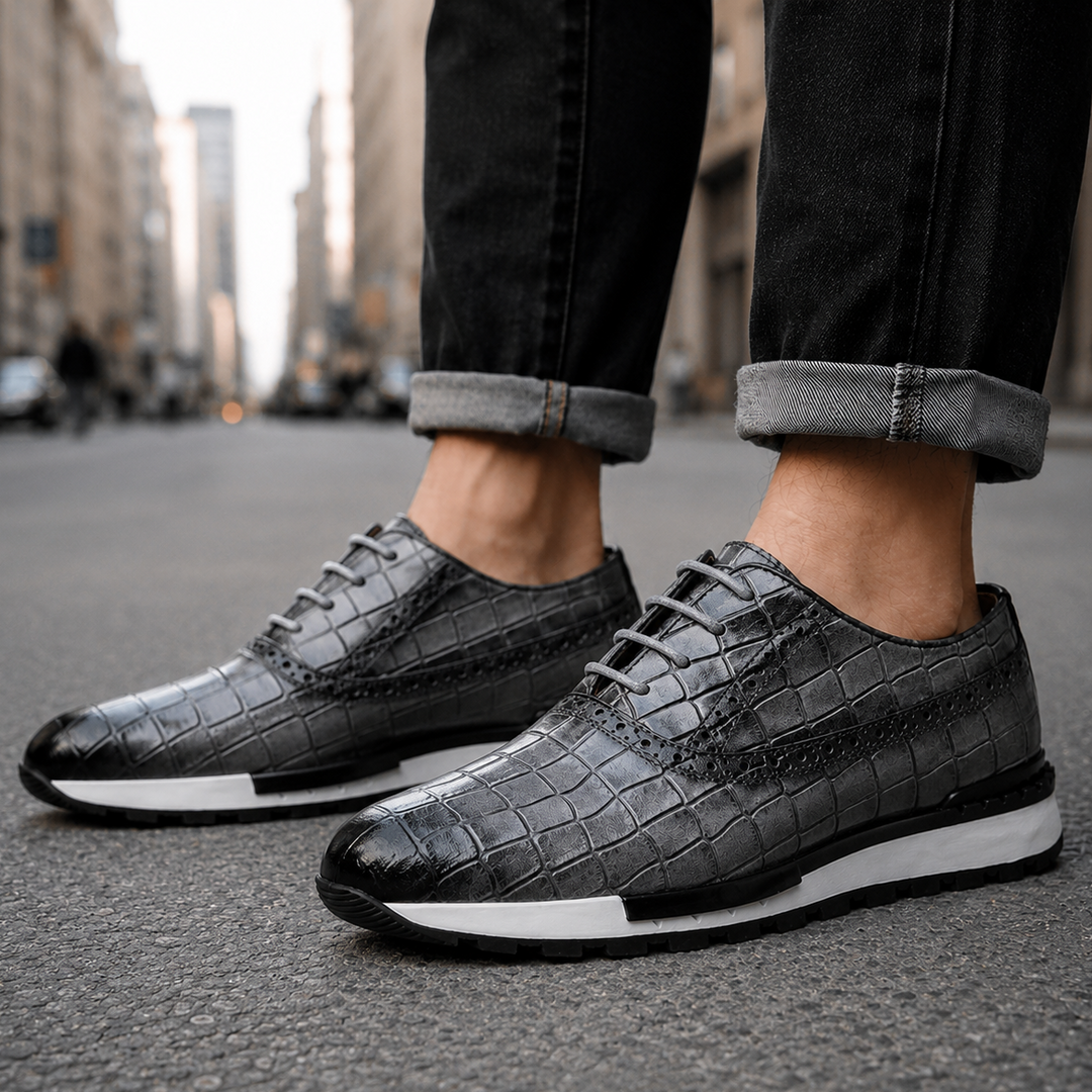 Montavelli Leather Sneakers
