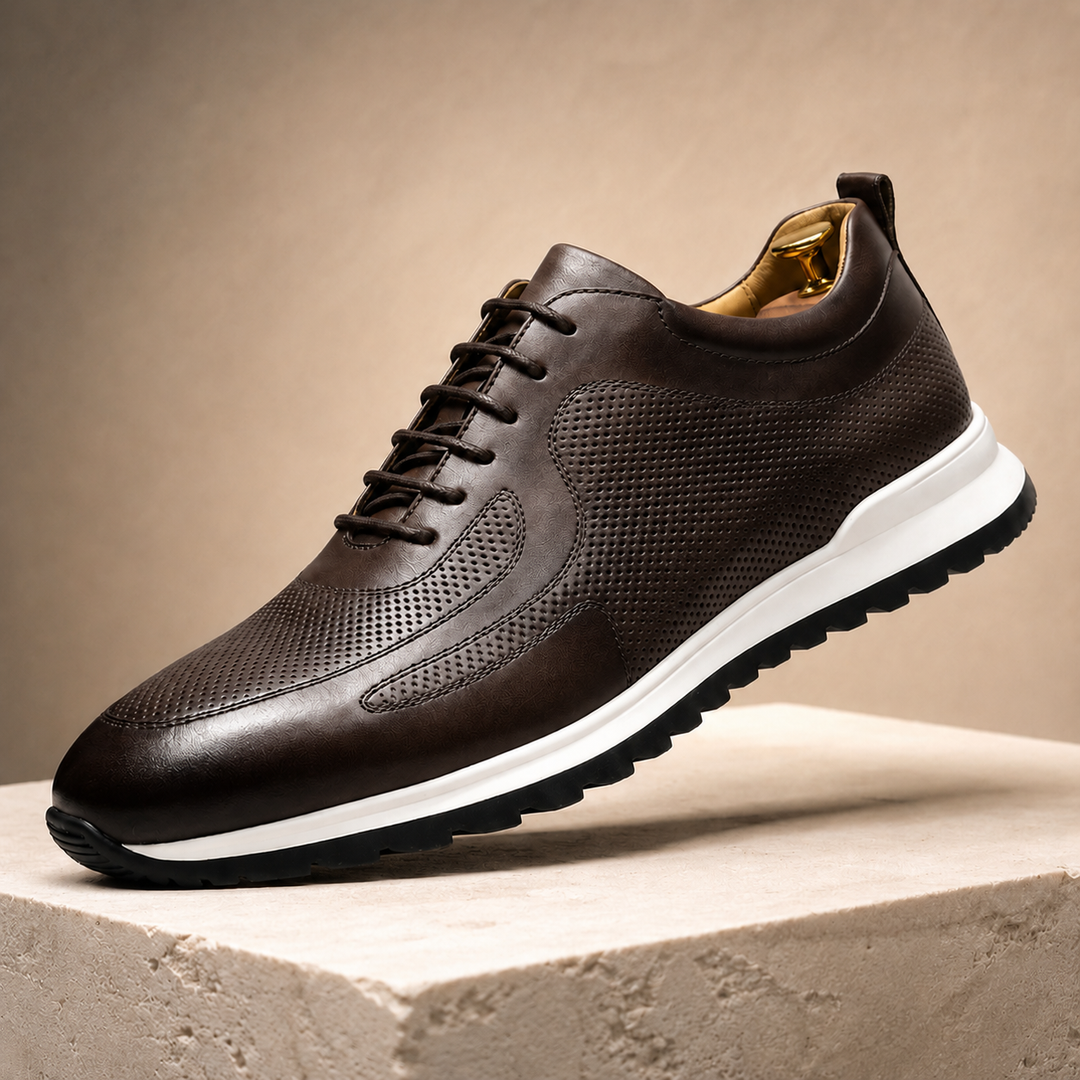 Brunello Leather Sneakers