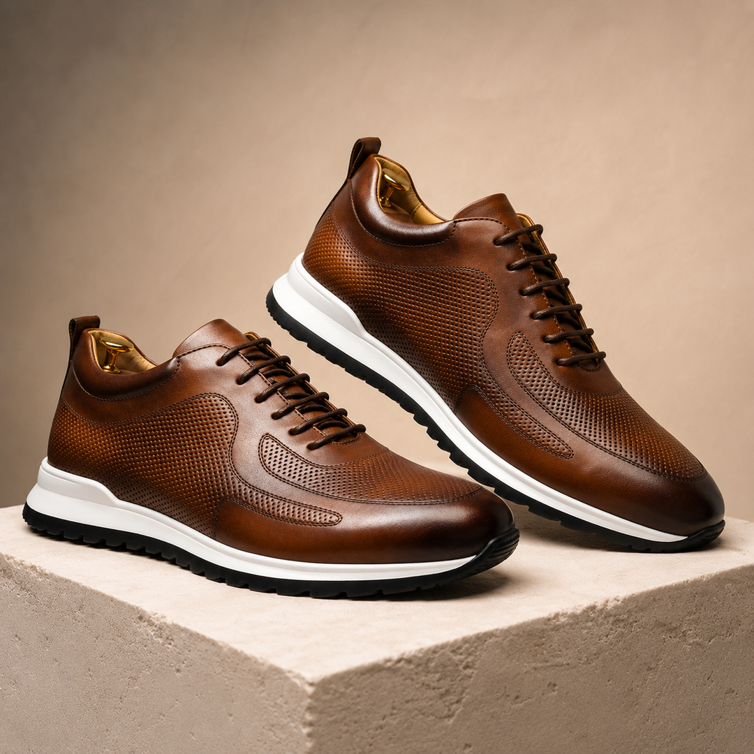 Brunello Leather Sneakers