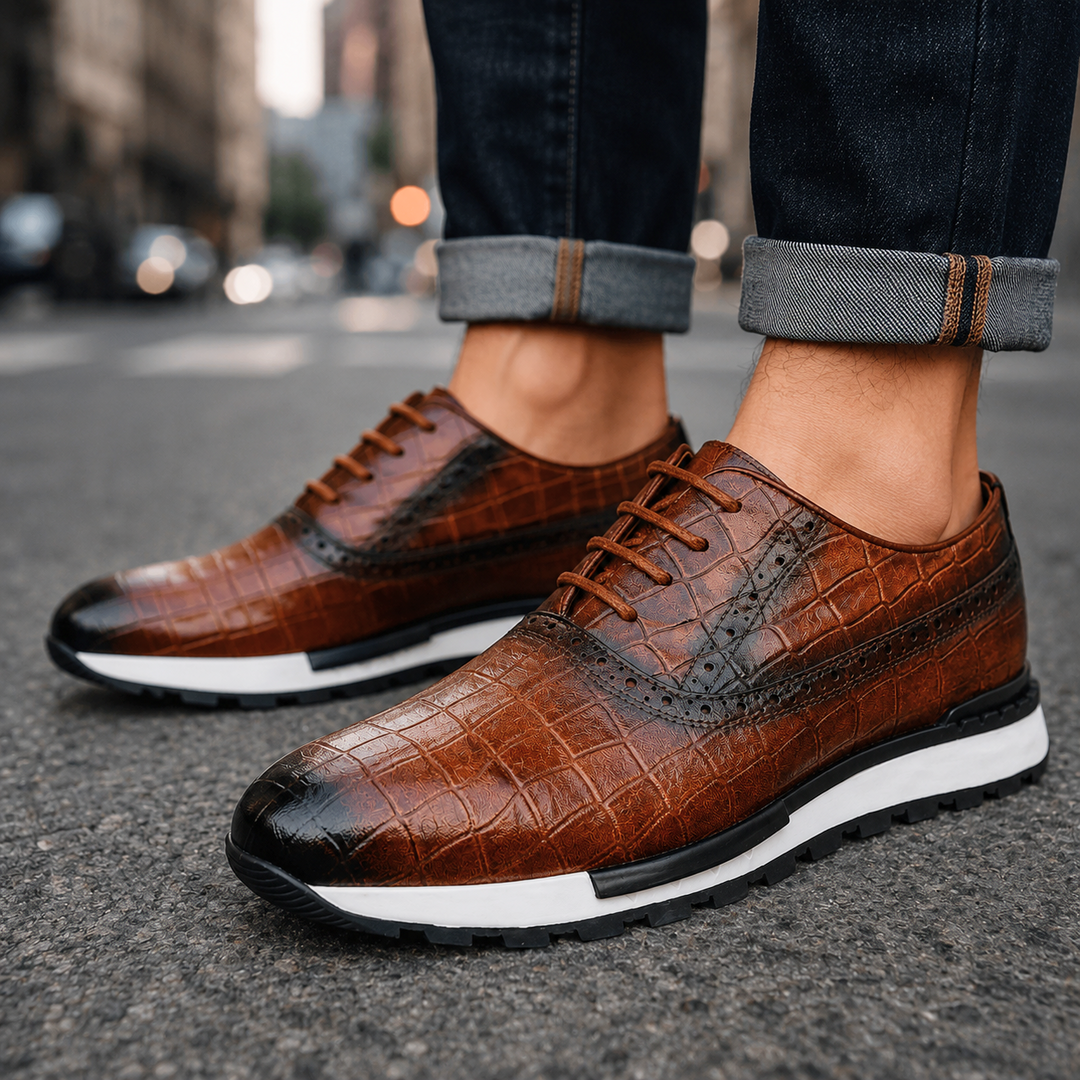 Montavelli Leather Sneakers
