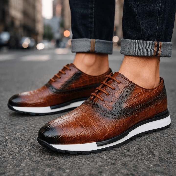 Montavelli Leather Sneakers