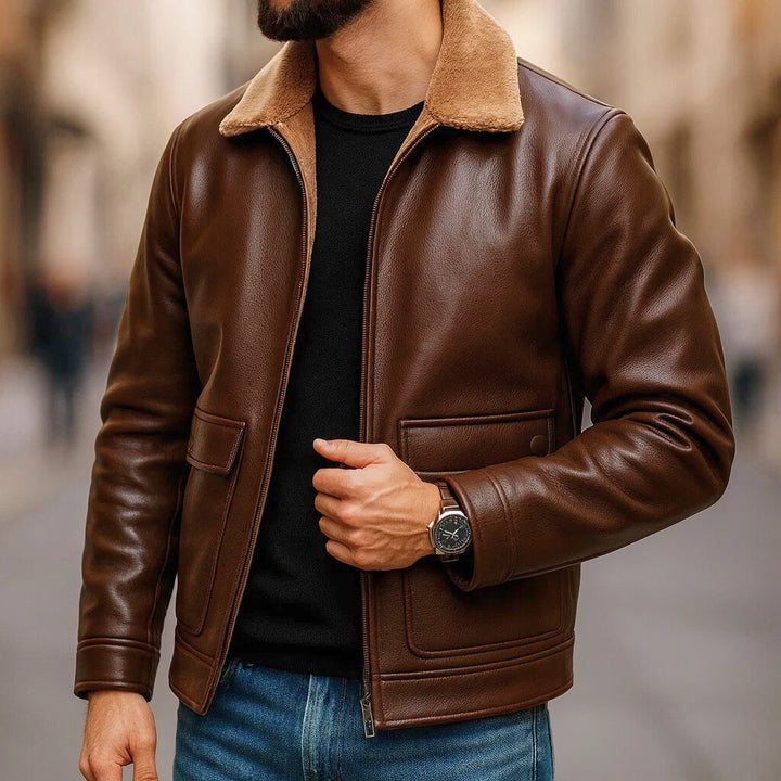 Hayes Signature Leather Jacket