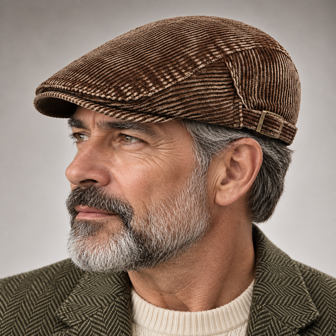 Langston Corduroy Driving Cap