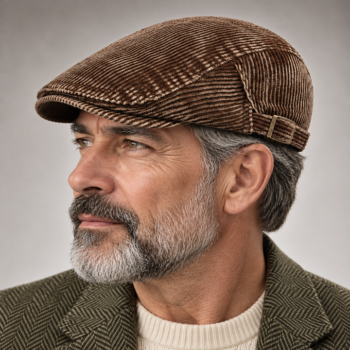 Langston Corduroy Driving Cap