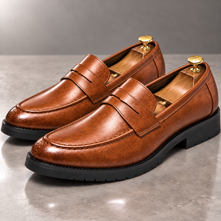 Salvino Leather Loafers