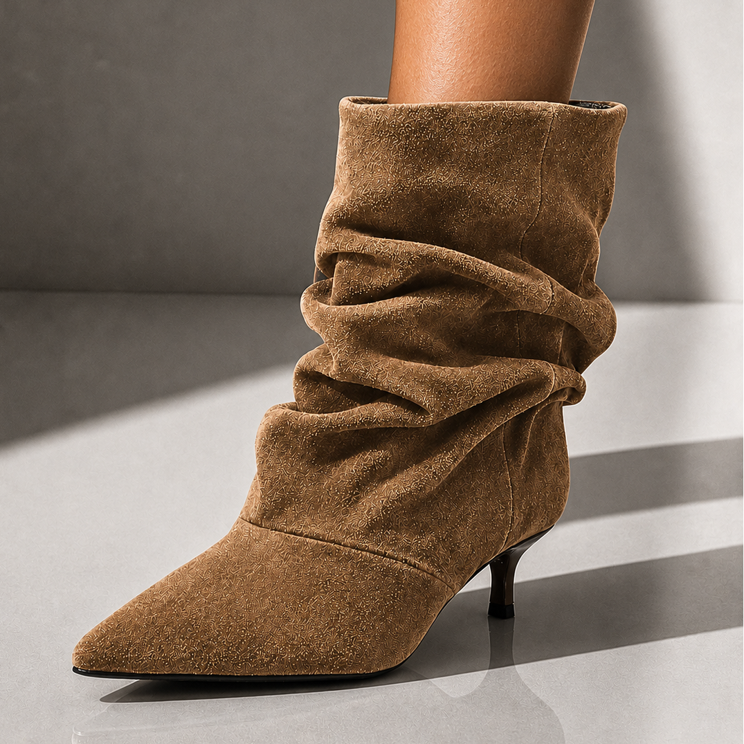 Marlowe Suede Slouch Boots