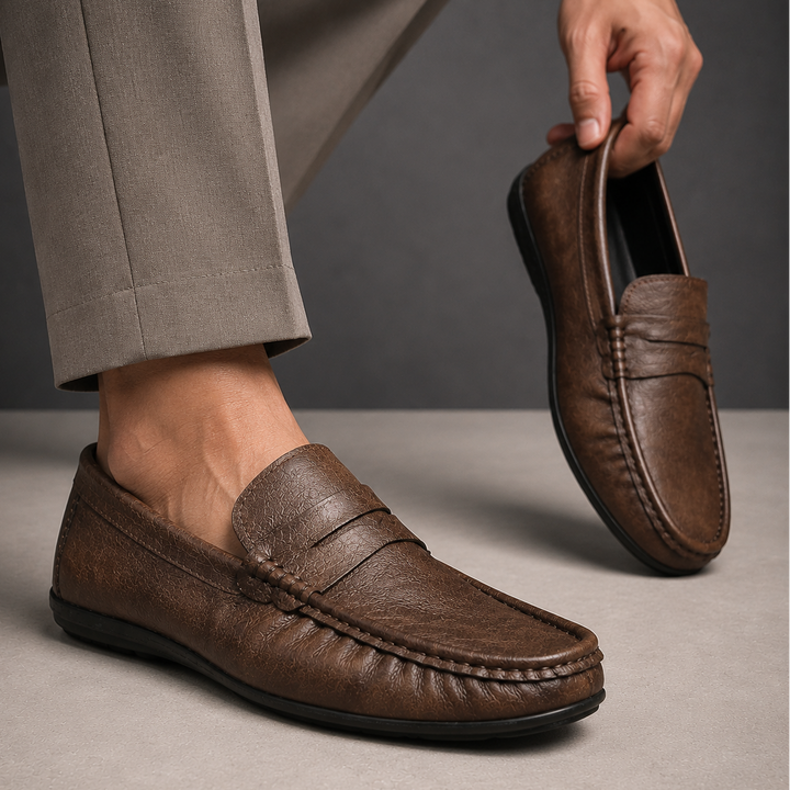 Borcelli Leather Loafer