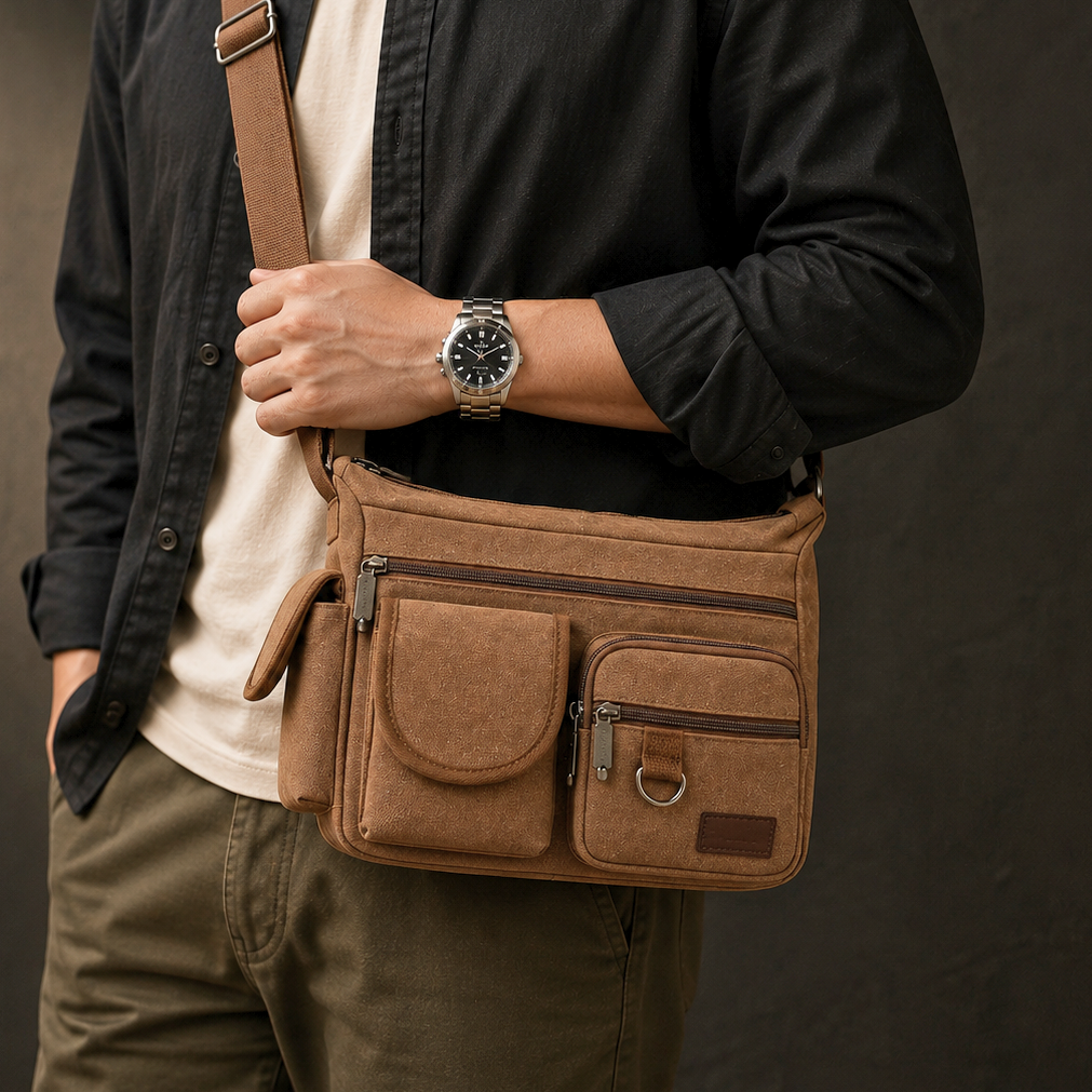 Carter Canvas Satchel