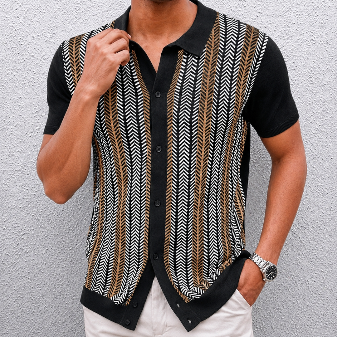 Lorenzo Button-Down Polo