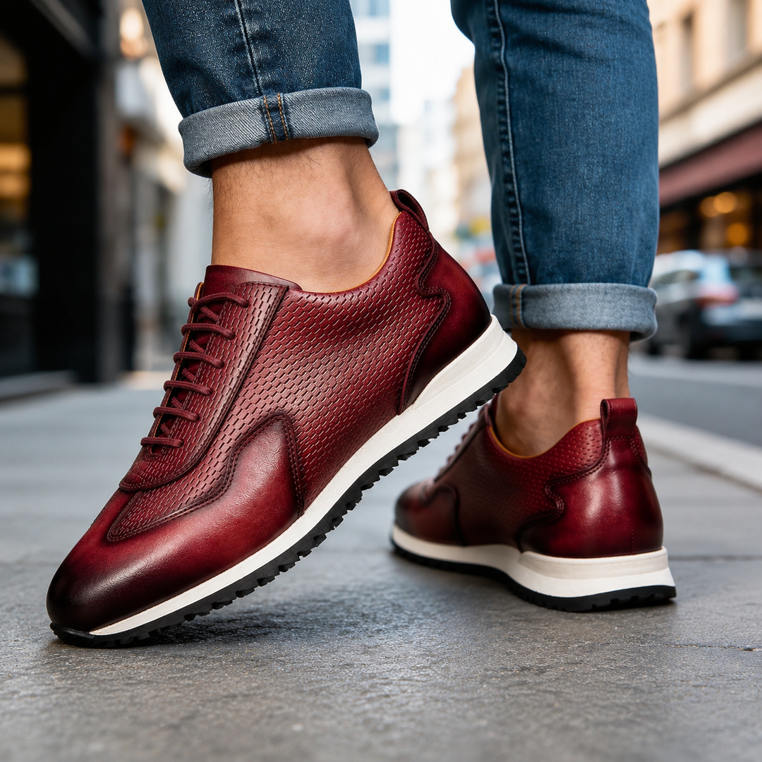 Nico Bellini Leather Sneakers