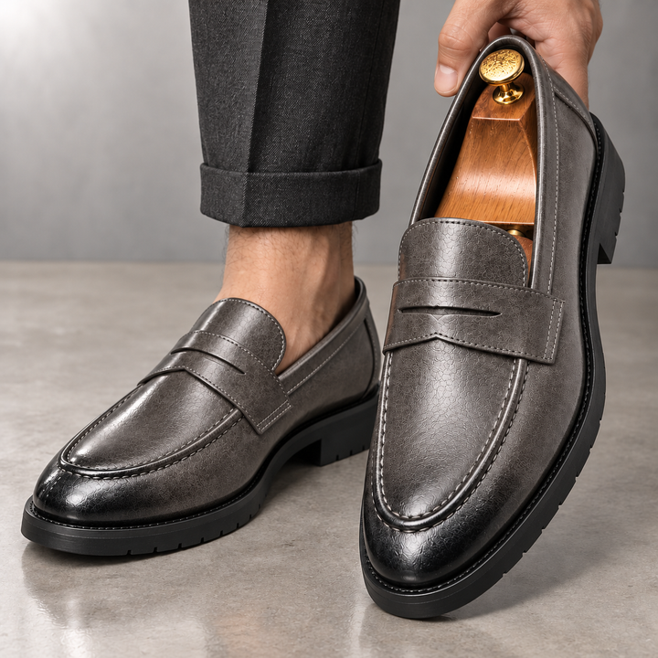 Salvino Leather Loafers
