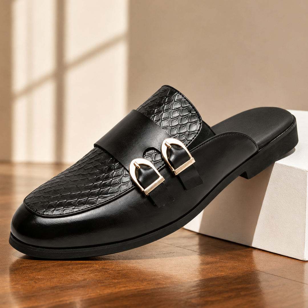 Moretti Leather Mules