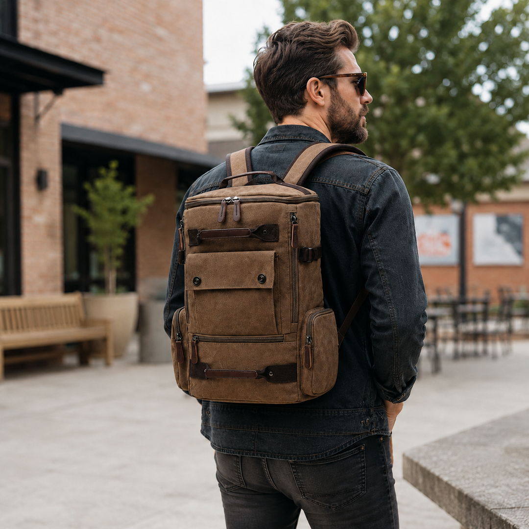 Carter Canvas Backpack