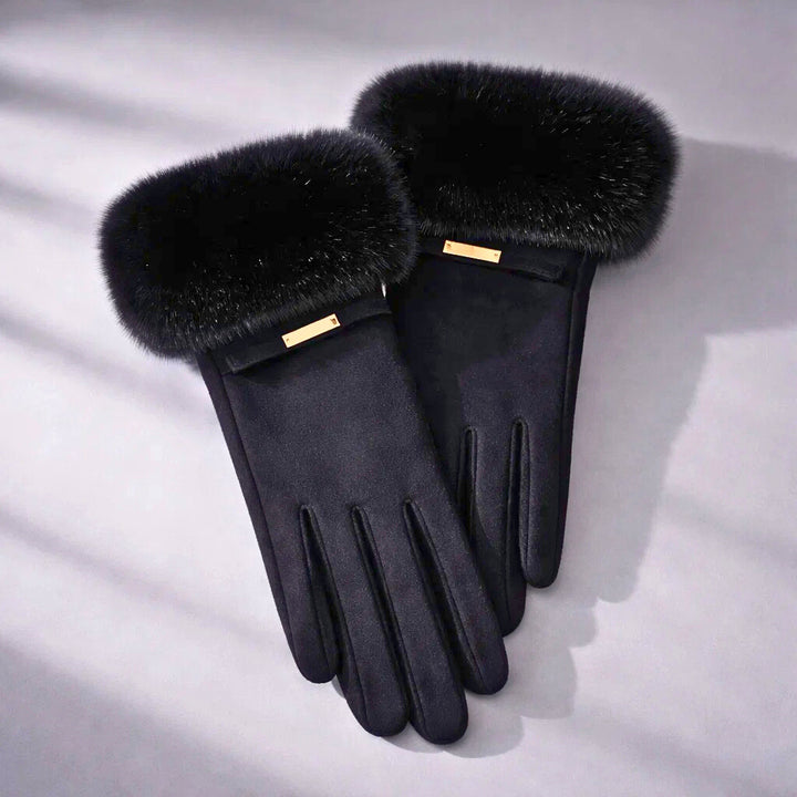 Amira Fur Gloves