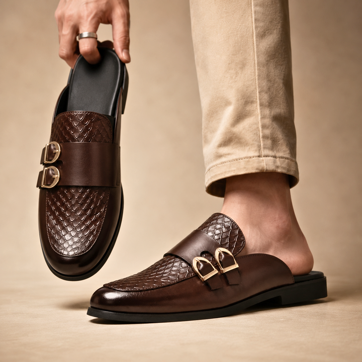 Moretti Leather Mules