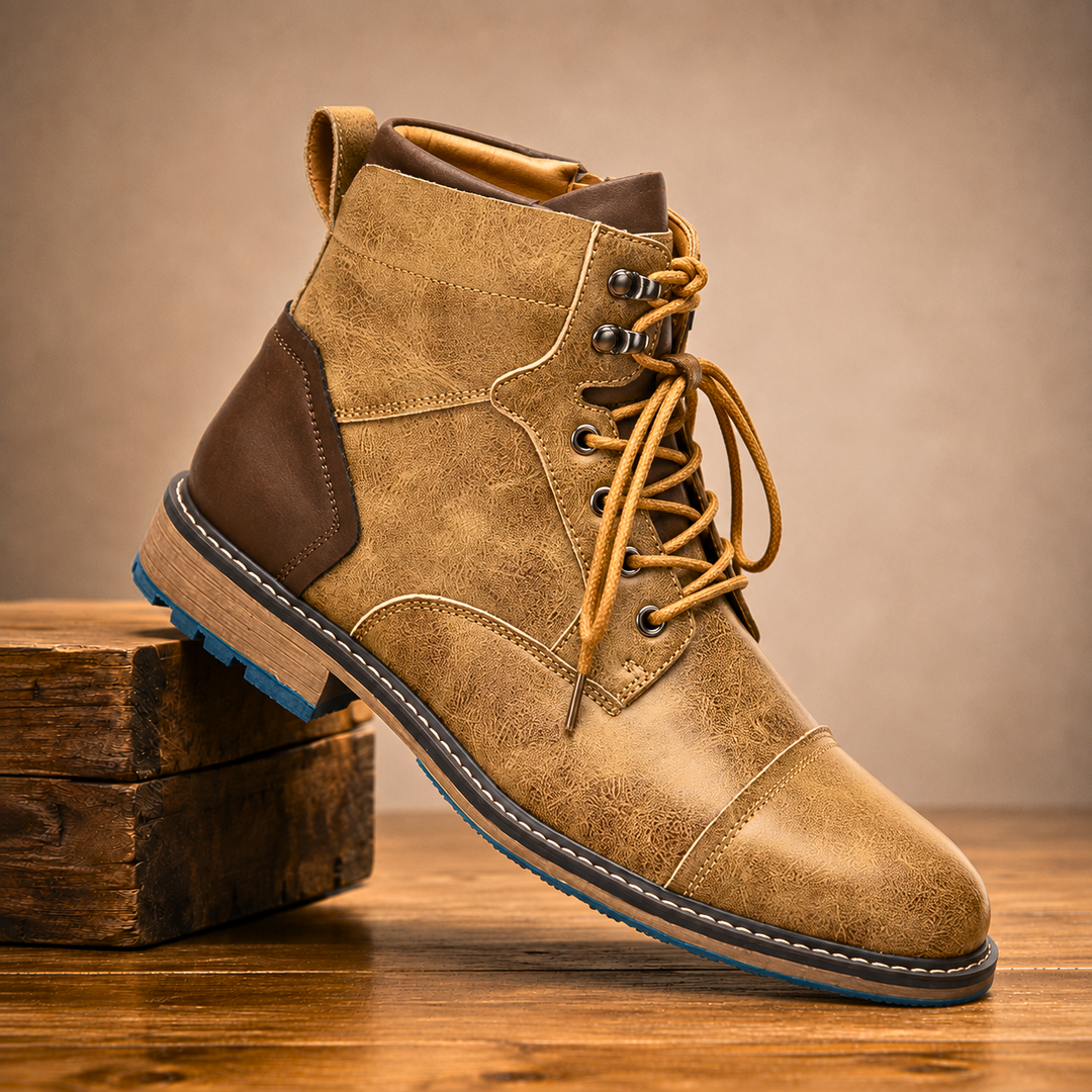 Caldwell Cap-Toe Boot