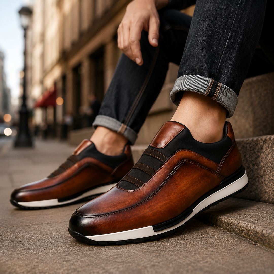 Luciano Leather Sneakers