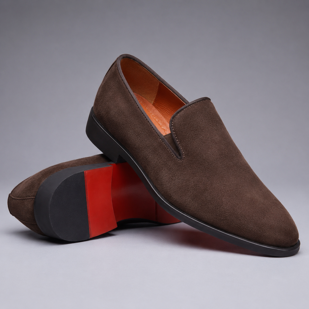 Milano Signature Suede Loafers