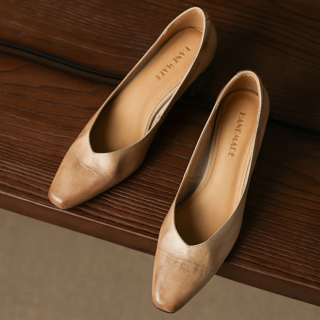 Renee Genuine Leather Heels