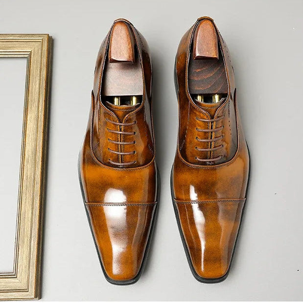 Luciano Patent Leather Oxford