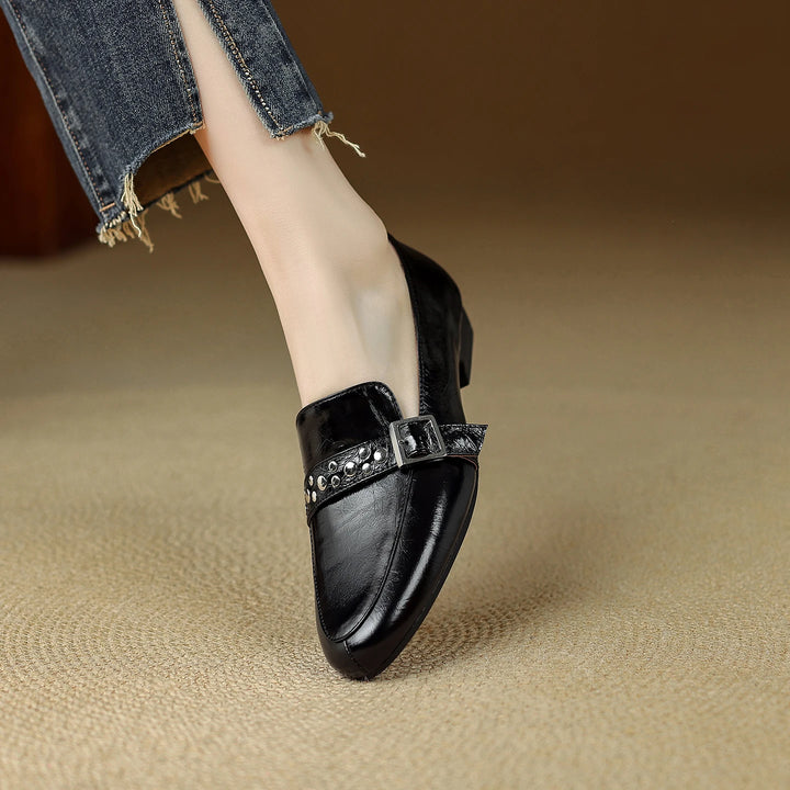 Clara Genuine Leather Loafers