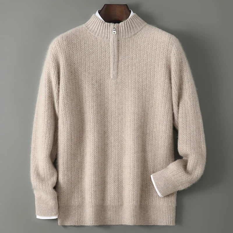 Aldridge Merino Zip Sweater