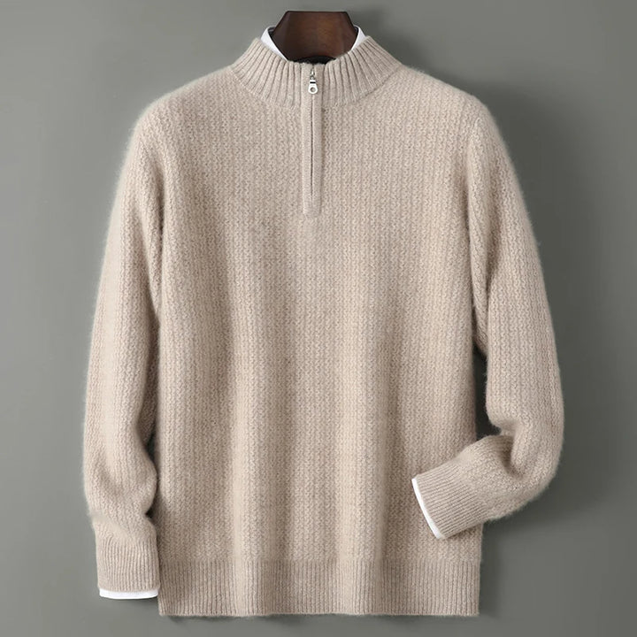 Aldridge Merino Zip Sweater
