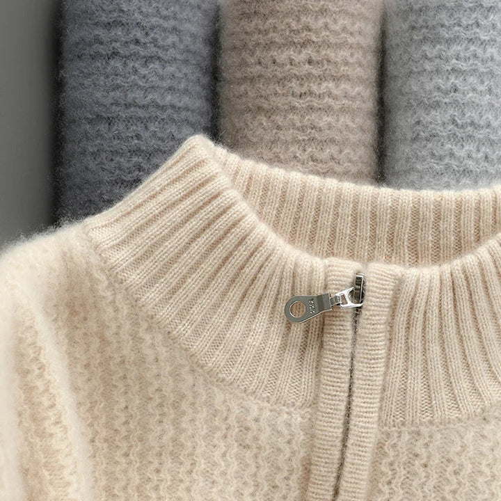 Aldridge Merino Zip Sweater
