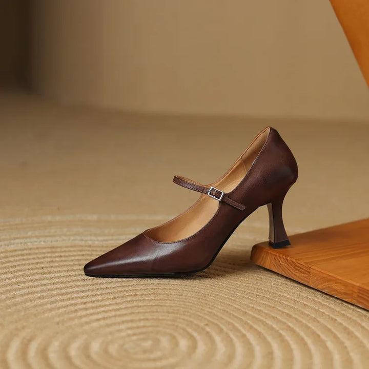 Dana Genuine Leather Heels