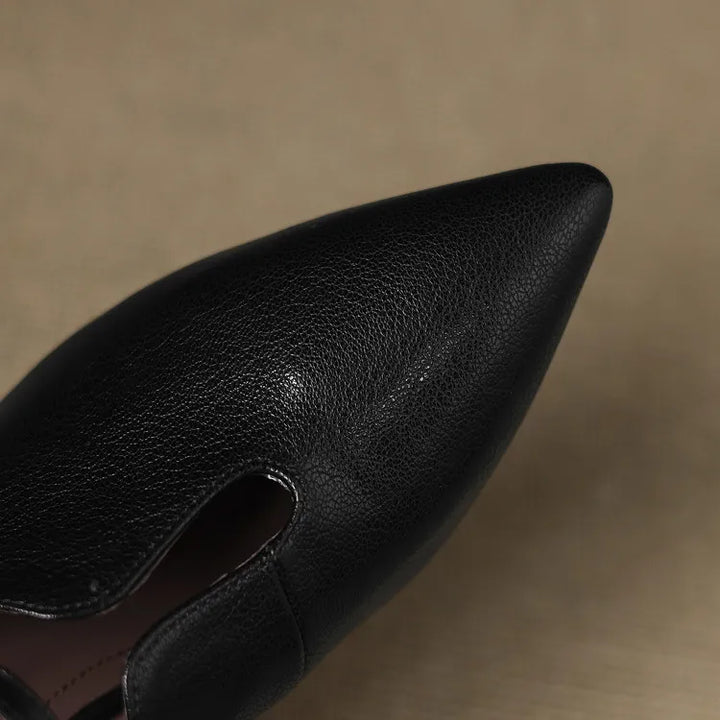 Nyla Genuine Leather Heels