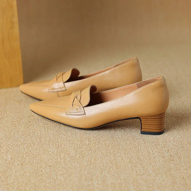 Celeste Genuine Leather Loafers