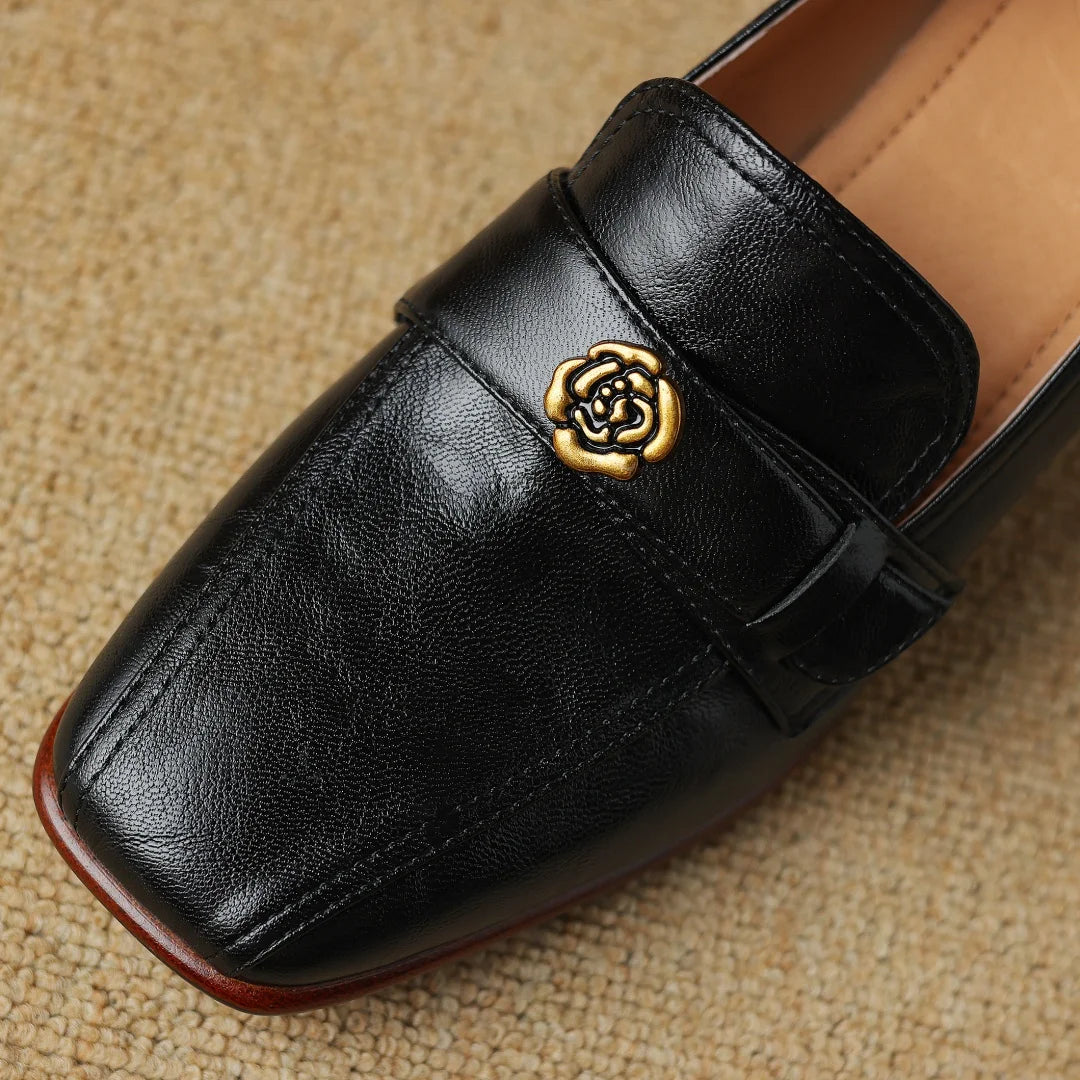 Lucia Genuine Leather Heels